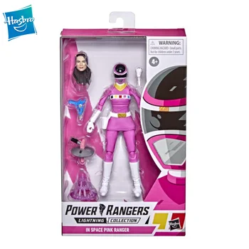 Hasbro Power Rangers Telpā Rozā Ranger Zibens Kolekcija Anime Darbības Rādītāji Kolekcionējamus Aktīvo Kopīgu Modeli, Bērnu Rotaļu Dāvanu