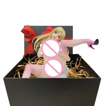 Hentai Attēls Uncensored Nometa Statuetes Shiraki Rika Neķītri Anime Raksturs Kolekcionējamus Lelles Modelis Dāvanu Rotaļlieta.