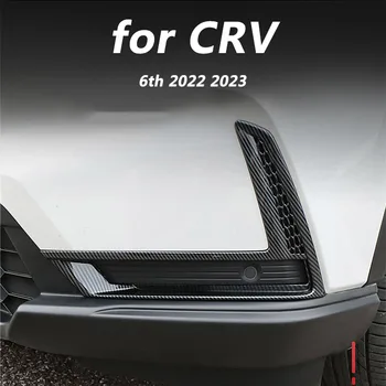 Honda CRV CR-V 6. 2023 ABS 2gab Auto ārējo apdari piederumi, priekšējie miglas lukturi aizsardzības plāksteris DIY spīdums