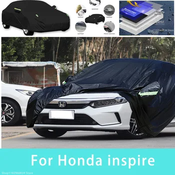 Honda inspire Āra Aizsardzības Pilnu Automašīnas Sedz Sniega sega, Saulessargs Ūdensizturīgs nepievelk putekļus Ārpuse Auto piederumi