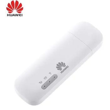 HUAWEI E8372H-320 4G 150 Mb / s 4G LTE & 43.2 Mpbs WiFi USB Wingle (4G LTE Eiropā, Āzijā, Tuvajos Austrumos un Āfrikā (Balta)