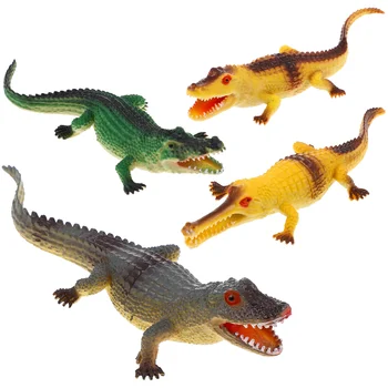 Imitētu Krokodils Modelis Alligator Rotaļlietas Playthings Rotājumu Agrīnās Izglītības Rotaļlietas