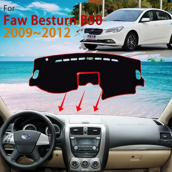 Informācijas paneli, lai Faw Besturn B50 I 2009~2012 Anti-Slip Dash Mat Paklājs Segtu Aizsardzības Izvairīties no Gaismas Paklāju Pad Iekšējo Auto Piederumi