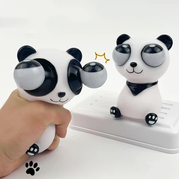 Izspiest Pop Eye Panda Rīcības Attēls Stress Atvieglojums Šķipsnu Googly Acu Radošo Palaidnība Rotaļlietas