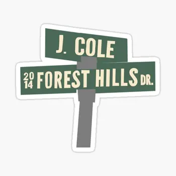 J Cole 2014 Forest Hills Dr 5GAB Auto Uzlīmes Dzīvojamā Istaba Motocikla Amortizatorus Karikatūra Klēpjdatoru Ūdens Pudelēs, Mājās Drukāt Smieklīgi
