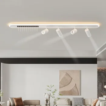 Jauna Veida Ziemeļvalstu Ilgi Sloksnes Sadzīves LED Lustras, ko Izmanto Dzīvojamās Istabas, izolētas Istabas, Halles, Balkoniem, Prožektori, Un