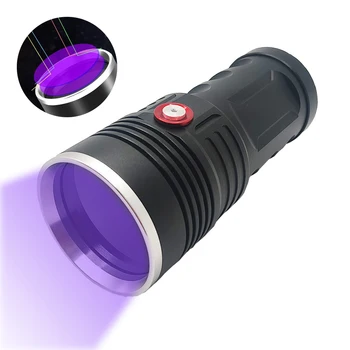 Jaunas Ielidošanas ANYGO Spēcīgs 30W UV Lukturīti, Melns Filtrs Objektīvs 365nm UV Lāpu, USB Uzlādējams, UV Lampas Pet Urīna Atklāt