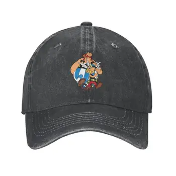 Jaunu Personalizēto Kokvilnas Asterixs Beisbola Cepure Sievietēm, Vīriešiem, Elpojošs Piedzīvojumu Manga Tētis Cepuri Streetwear