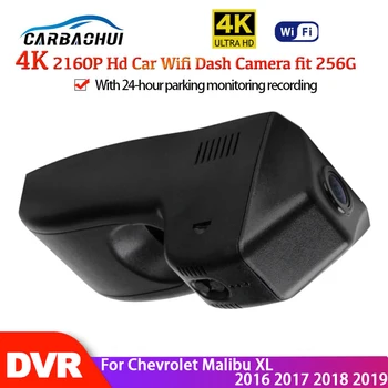 Jaunums! 4K Auto DVR Wifi Video Ieraksti Dash Cam augstas kvalitātes nakts redzamības Full HD 2160P Par Chevrolet Malibu XL 2016 2017 2018 2019