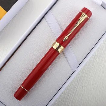 JinHao 100 Fountain Pen Sievietes Augstas Klases Studentu Biznesa Office Paraksta Pildspalvu Dāvana
