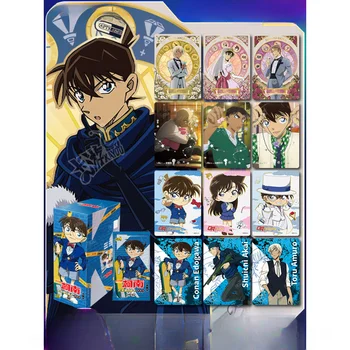 KAYOU Īsta Detektīvs Conan Slaveno Domāšanu Kolekcija Kartes Ieskatu Pack Anime Komiksu Kolekcija Kartes, Bērnu Rotaļu Kartes Dāvanu