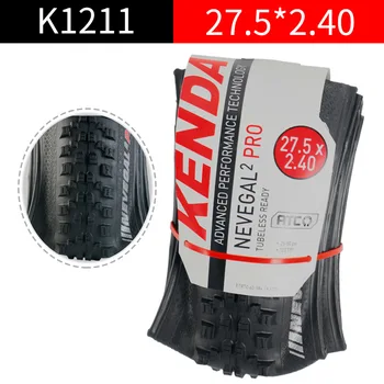 KENDA K1211 īpaši vieglas MTB Locīšanas Riepu DH Lejup Riepas 120 TPI 27.5* 2.4 velosipēdu Daļas