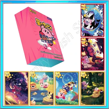 Kirby Kartes Tikai Pārdošanas Zvaigžņu Kirby Japāņu Versija Spēle Kolekcionējamus Kartes Gudrs un Pievilcīgs Rozā Apaļš Dzimšanas dienas dāvana