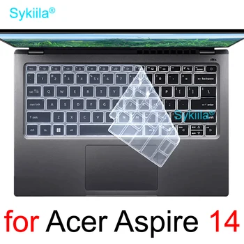 Klaviatūras Vāks Acer Aspire 1 3 5 Vero A114 A314 A514 AV14 R3 R5 E1 E5 ES1 V3 V5 V7 EK Silikona Aizsargs Ādas Gadījumā 14 Collu