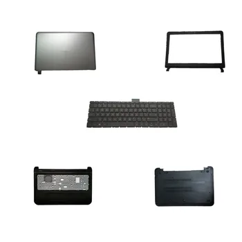 Klēpjdators Tastatūra ar lielajiem burtiem, virs Muguras LCD Segtu Apakšā Lietu Apvalka HP Compaq CQ 6710b 6710s 6715b 6715s Black MUMS