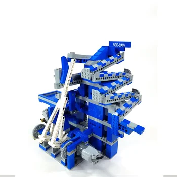 KM-85708 Sk Redzēja GBC Moduļu Ēku Bloka Modelis Savienoti Rotaļlieta Puzzle Bērniem Dāvanu