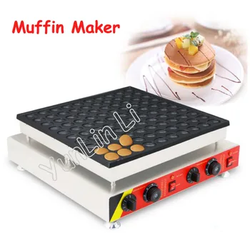 Komerciāla 100 Caurumi Muffin Maker Vafeļu Maker Dzelzs Cepamā Mašīna, Mazo Kēksiņu Mašīna