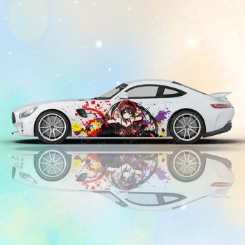 Kurumi Tokisaki Anime Meitene 2gab Auto Uzlīmes Universālas Automašīnas Decal Auto Uzlīme Univers Auto Uzlīmes Auto Sānu Ķermeņa Decal