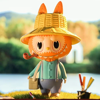 Labubu Elf Mākslas Sērijas Blind Lodziņā Sākotnējā Popmart Cute Anime Skaitļi Kawaii Rotaļlietas Pārsteigums Izlases Meitenes Dzimšanas Dienas Dāvanas Mistery Box