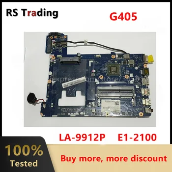 LENOVO Ideapad G405 Klēpjdators Mātesplatē Ar E1-2100 CPU Mainboard 90003032 LA-9912P DDR3