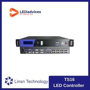 Linsn TS16 LED Ekrānu Kontrolieris Atbalsta 10 Miljonu Pikseļu Tiekoties ar Ultra-long vai Ultra-lielu LED Nosūtot Kartes Sūtītājs Kaste
