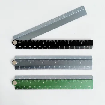Metāla Taisnu Lineālu Centimetru Skalu Metrisko Lineālu Precizitātes Mērīšanas Rīku Izstrādes Nolokāmi, Lineāls, Rakstāmpiederumi Skolas Piederumi