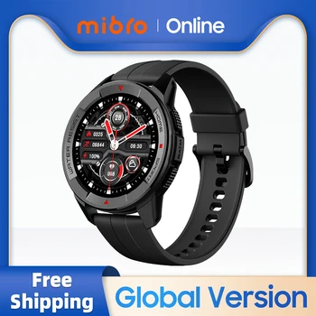 Mibro Skatīties X1 Globālo Versiju, 350mAh Akumulatora 1.3 Collu AMOLED Ekrāns, SpO2 Mērījumu Bluetooth Modes Sporta Vīrieši Sievietes Smartwatch
