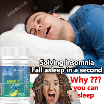 Miega Zāļu Spēks Melatonīns Palīdz Uzlabot Miega Nakts Laikā Veicina Relaksāciju, Veselību, Atbalstu Ātri Izšķīdina Uztura Bagātinātājs