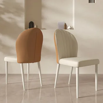 Modernās Ēdamistabas Krēsli Mūsdienu Luksusa Ziemeļvalstu Ēdamistabas Krēsli Restorāns Dzīvojamā Istaba Chaises De Salon Mājas Mēbeles