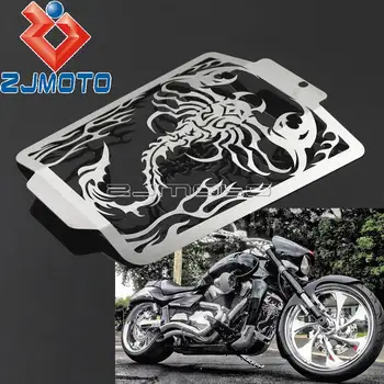 Motociklu Chrome Scorpion Radiatora Režģis, Lai Suzuki Bulvārī M109R VZR1800 2006. - 2018.gadam Nerūsējošā Tērauda Radiatora Aizsargs Vāciņu