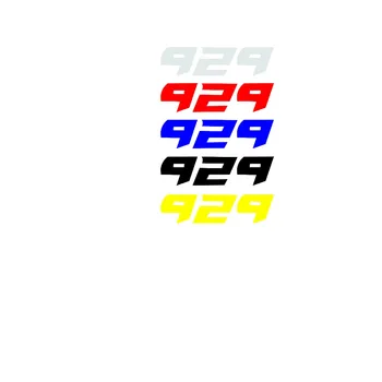 Motociklu Uzlīmes Emblēmas Novirzīšanu Korpusa Uzlīmes par DUCATI 929 logo pāris