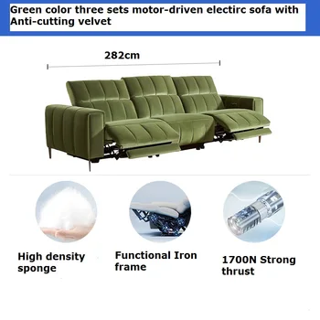 Mājās - iekārta Minimālisma dīvāns reclinable Puff Relaksējošu Dīvāns Kino Guļamistabas Dīvāni daudzfunkcionāls izvelkamais dīvāns gulta āra