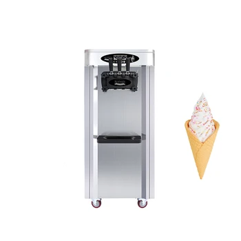 Mīksta Saldējuma Mašīna, Komerciālo Mazo Vertikālo Popsicle Mašīna Pilnībā Automātiska, Saldēta Jogurta Mašīna