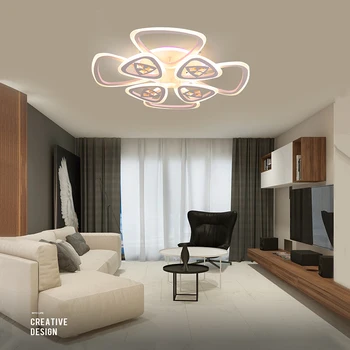 Mūsdienu Stils Dizains, Guļamistaba, Ēdamistaba LED Griestu Lampas, Dzīvojamās Istabas lampas hotel villa akrila iekštelpu apgaismojums, vairumtirdzniecība