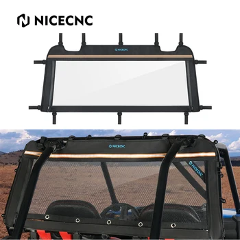 NiceCNC UTV Sabiezējumu Aizmugures Aizmugures Logu Vairogs Vējstikla Tīkli Sānu Paneļa Aizsargu Polaris RZR XP 1000 2014-2021 TURBO 2016-2021