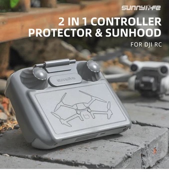 Par DJI Mini 3 Pro Tālvadības Sunhood 2in1 Kontrolieris Aizsargs DJI RC Cietā Lietā Saules Pārsegs Mini3 Piederumi Vāciņu Komplekts