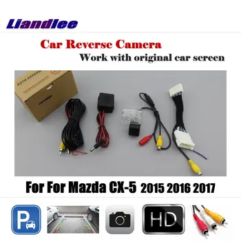 Par Mazda CX-5 CX 5 CX5 2015 2016 2017 Automašīnu Atpakaļskata Reverse Atpakaļ Autostāvvieta Kamera OEM HD CCD 1/3 CAM Accesories