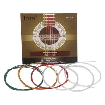 Patiesu IRIN stīgas, klasiskās ģitāras stīgas, C105 krāsas kopumu stīgas, ģitāru stīgas, un instrumentu piederumi noliktavā