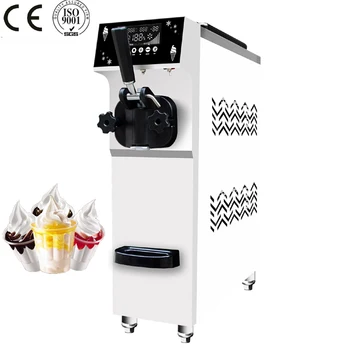 PBOBP 220V Mazu saldējuma Mašīna Vienu Galvu Ice Cream Maker Tirdzniecības Nerūsējošā Tērauda Darbvirsmas Salds Konuss Saldēšanas Iekārtas