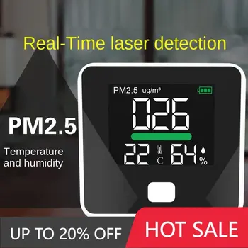 PM2.5 putekļu detektora Mājsaimniecības, iekštelpu gaisa kvalitāte ir testeris