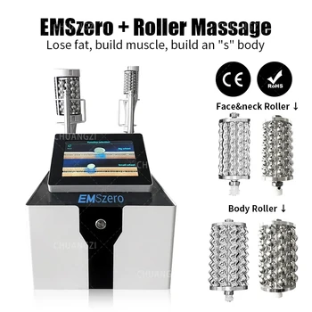 Profesionālā 360 Grādu Ritošā Tauku Samazināšanu Massager 5D 2-in-1 Portatīvo Vakuuma Rullīšu Veidošanā Mašīna, limfodrenāža