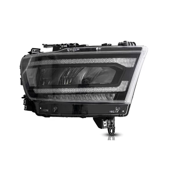 Pāris Auto Lukturu komplekts Dodge Ram 1500 2015. gadam-up Automašīnas Priekšējo Gaismu Plug&Play Auto LED Galvas Lukturis Sistēma