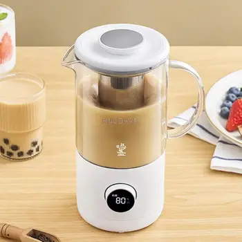 Pārnēsājamas Elektriskās Kafijas automāts 6 in 1 Piena Tēja Mašīna Veselības Preservomg Pot Piena Putotāju Tea Maker Vārīties Ūdeni Tējkanna 500ml