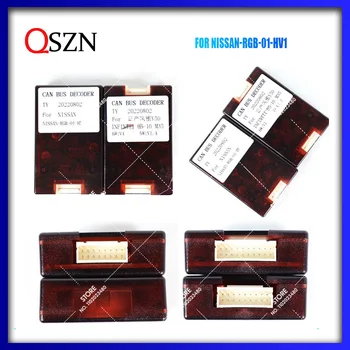 QSZN Canbus Lodziņā Dekoders NISSAN-RGB-01-HV1 Y50 05-10 M35 Y50 Android Auto Radio