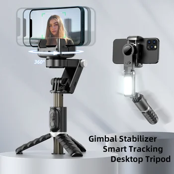 Rakstāmgalda Rokas Gimbal Stabilizators Aizpildīt Gaismas Selfie Nūju Statīvs Bezvadu Tālvadības Portable Tālruņa Statīvs Turētājs mobilajam Tālrunim Jaunas