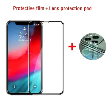Rūdīta Stikla Tālruņa Ekrāna Aizsargs Filmu Iphone 14 13 12 11 Pro Max Plus