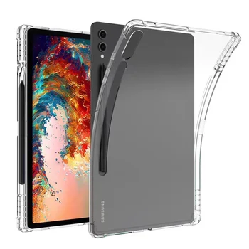 Samsung Galaxy Tab S9 Plus Ultra 14.6 12.4 11 collu 2023 4 Gaisa spilveni Triecienizturīgs Aizsargs Case for Galaxy Tab S9 Zīmuļu Turētājs