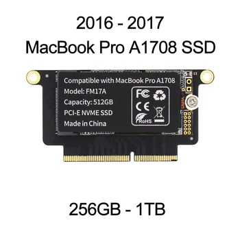 SELLTOONE 512 gb un 256 gb, 1 TB SSD 2016 2017 MacBook Pro Retina A1708 HD Cietvielu Diska EMC3164 EMS 2978 Uzlabot Lielu Jaudu