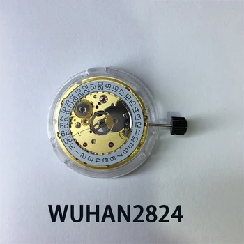 Skatīties kustību aksesuāru zīmola jaunas mājas Wuhan mašīnas 2824 platīna kalendāra automātiskā kustības
