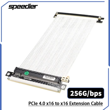 Stāvvadu Gen4 PCIe Stāvvadu Kabeļu PCI Express 4.0 x16 Dubultā Apgrieztā ātrgaitas GPU Paplašinājuma Adapteris ITX A4 RTX 3090 DATORA Grafikas Karte
